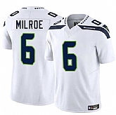 Men & Women & Youth Seattle Seahawks #6 Jalen Milroe White 2025 F.U.S.E. Vapor Limited Stitched Jersey,baseball caps,new era cap wholesale,wholesale hats